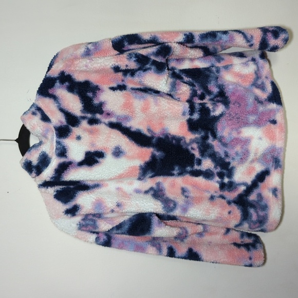 Varsity Spirit Cheer Sherpa Pullover Multicolor with Pockets Girls Size L - Picture 5 of 5